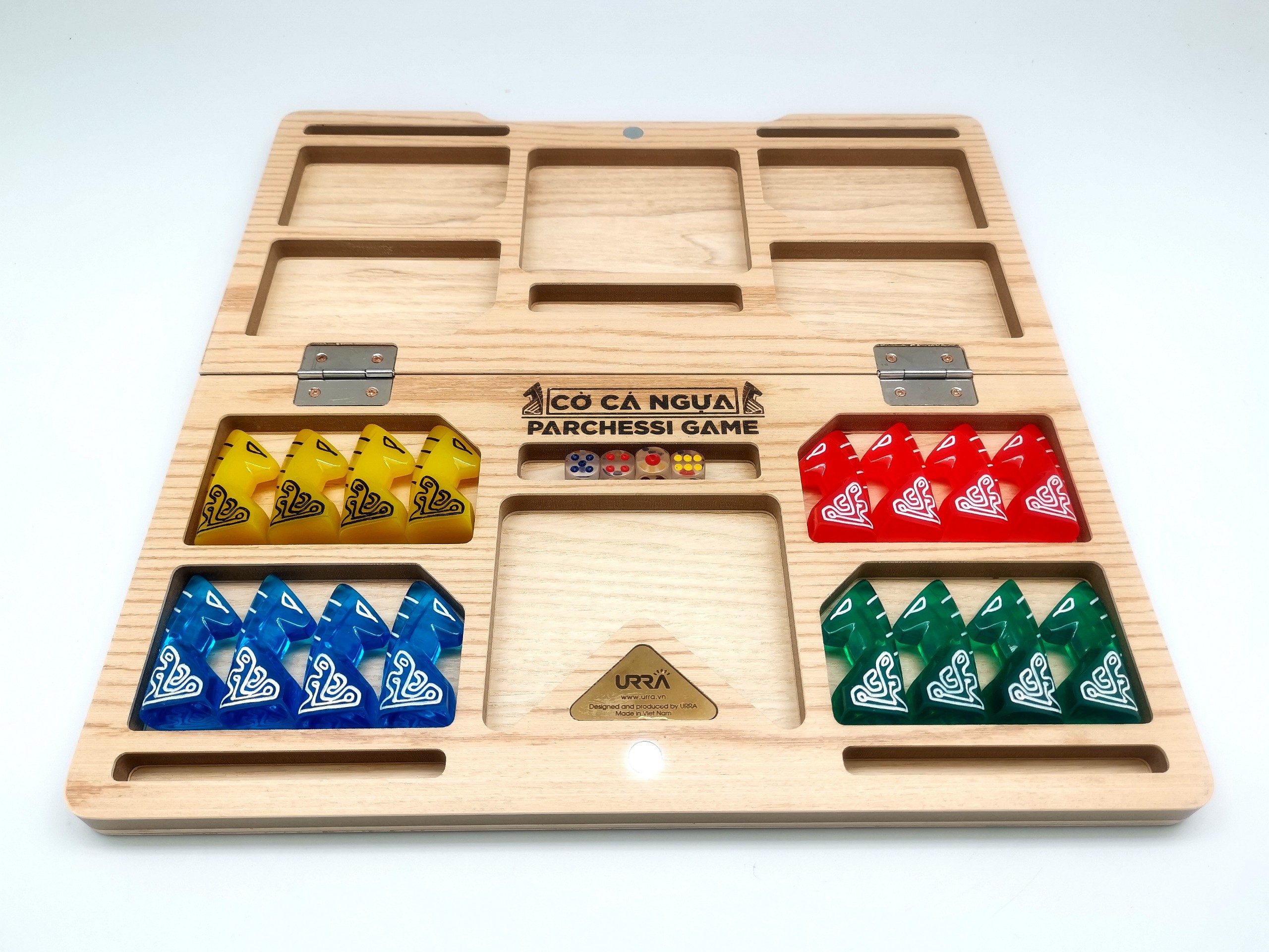 Bộ cờ cá ngựa URRA cao cấp Ludo Traveline | Vương Quốc Bé Yêu - Đồ chơi giáo dục và vật dụng cho bé Bộ Cờ Cá Ngựa Urra Cao Cấp Ludo Traveline | Vương Quốc Bé Yêu - Đồ Chơi Giáo Dục Và Vật Dụng Cho Bé