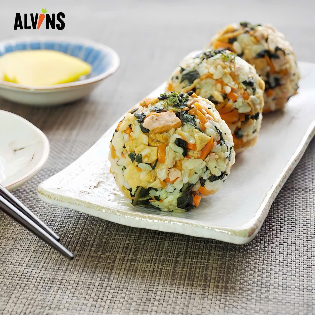 RONG BIỂN RẮC CƠM HỮU CƠ _ Vị rau củ Alvins