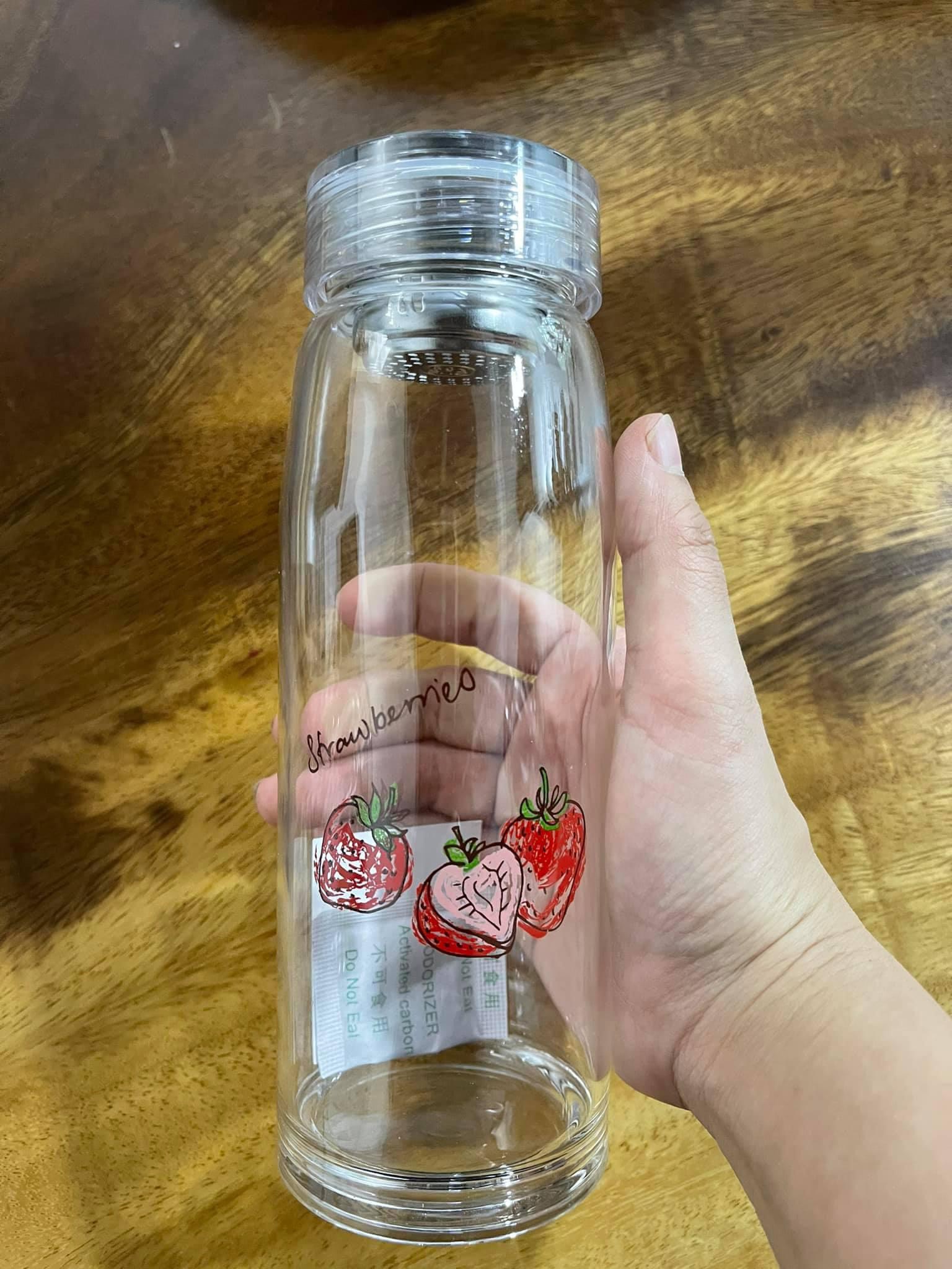 BÌNH THỦY TINH TRÁI CÂY  - CT 338