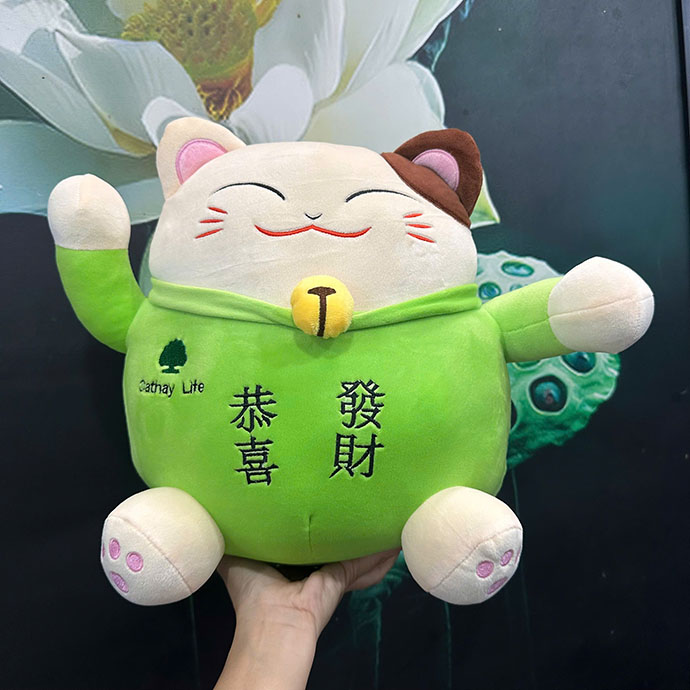 CT 170- GỐI MÈO XANH CHIÊU TÀI LOGO