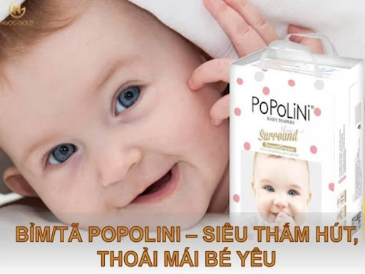 Bỉm Popolini quần L có tốt không? Địa chỉ cung cấp bỉm Popolini quần L uy tín