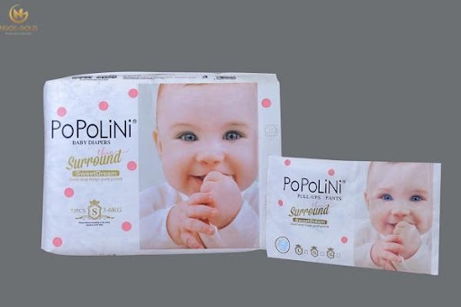 Review bỉm Popolini dán - Cách đóng bỉm dán cho trẻ sơ sinh