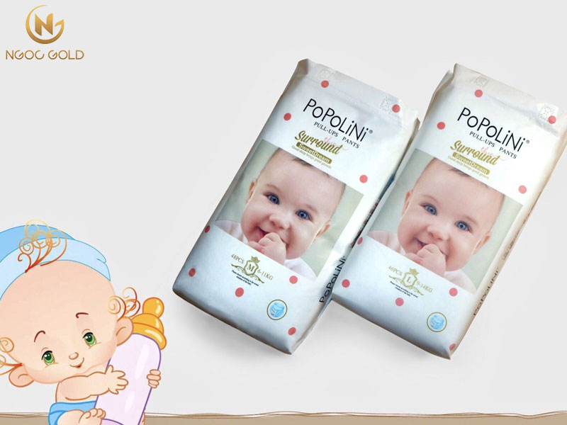 Sức hút diệu kỳ đến từ dòng bỉm popolini size m 48 miếng Sức hút diệu kỳ đến từ dòng bỉm popolini size m 48 miếng