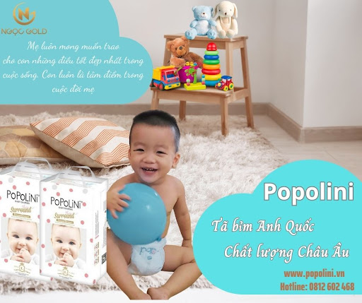 Bỉm trẻ em Popolini - Xu hướng mới cho sự an toàn và tiện lợi cho bé yêu