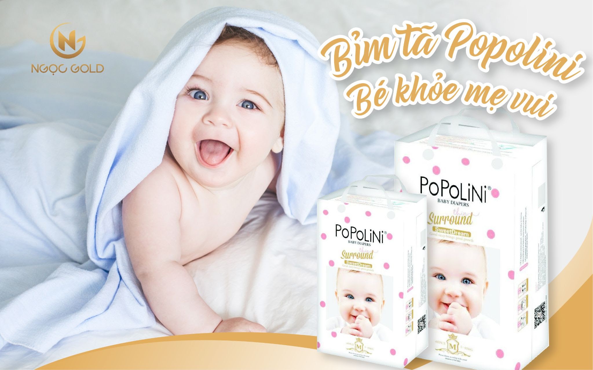 BỈM/TÃ POPOLINI - BÉ KHỎE MẸ VUI BỈM/TÃ POPOLINI - BÉ KHỎE MẸ VUI