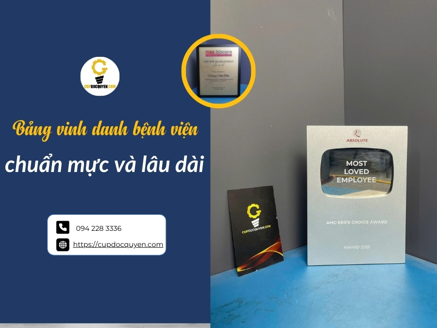 Bảng vinh danh bệnh viện: chuẩn mực và lâu dài