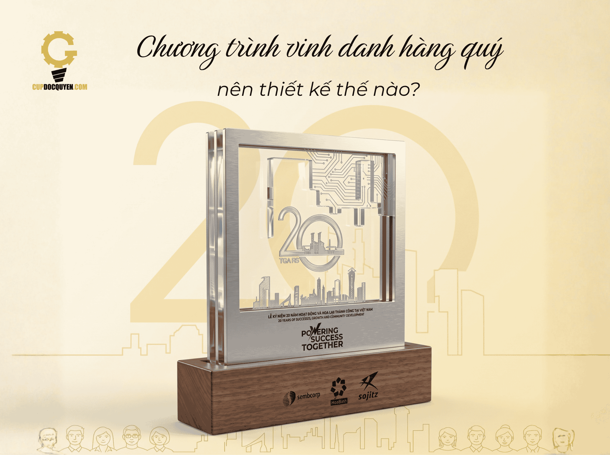 Chương trình vinh danh hàng quý nên thiết kế thế nào?