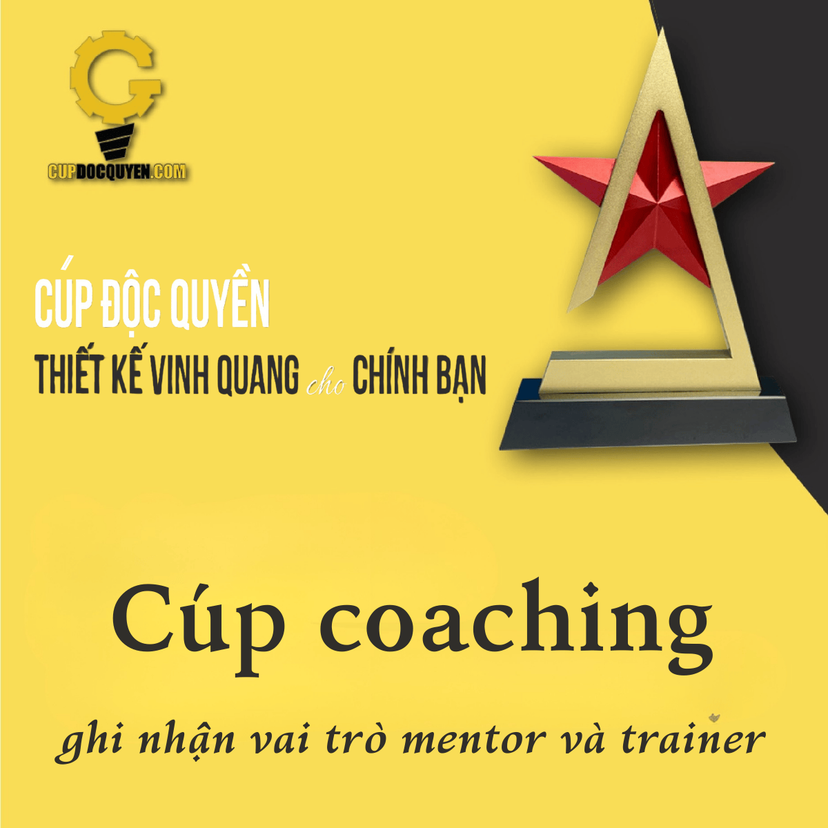 Cúp coaching: ghi nhận vai trò mentor và trainer