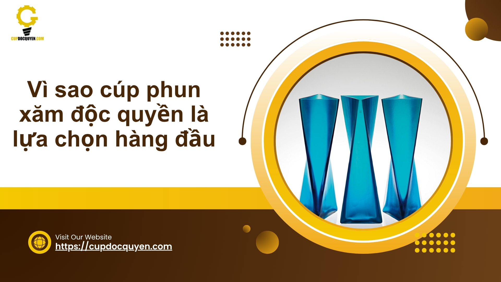 Vì sao cúp phun xăm độc quyền là lựa chọn hàng đầu trong các sự kiện hiện nay?
