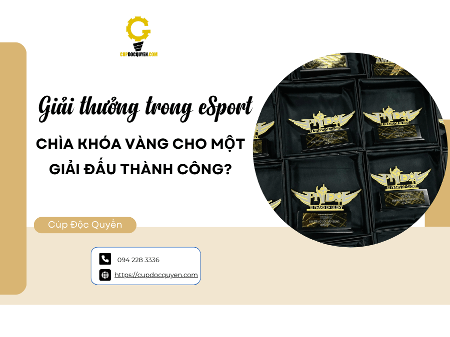 Giải thưởng trong eSport: Chìa khóa vàng cho một giải đấu thành công?
