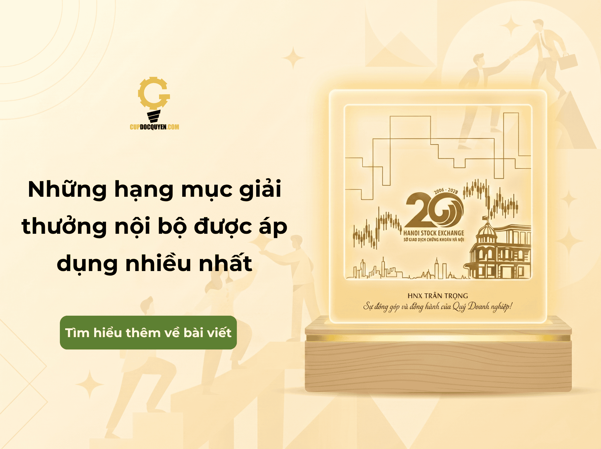 Những hạng mục giải thưởng nội bộ được áp dụng nhiều nhất