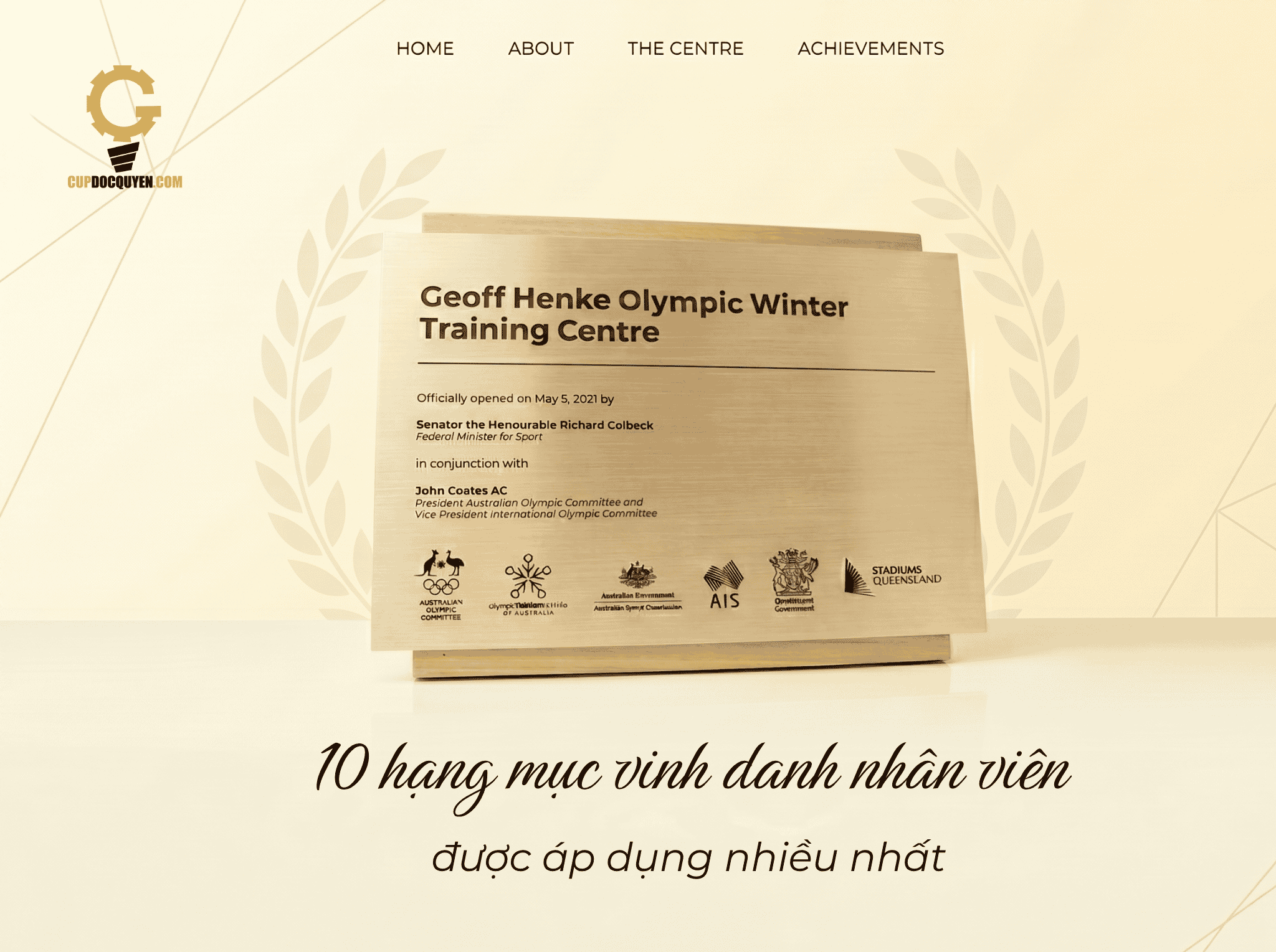 10 hạng mục vinh danh nhân viên được áp dụng nhiều nhất