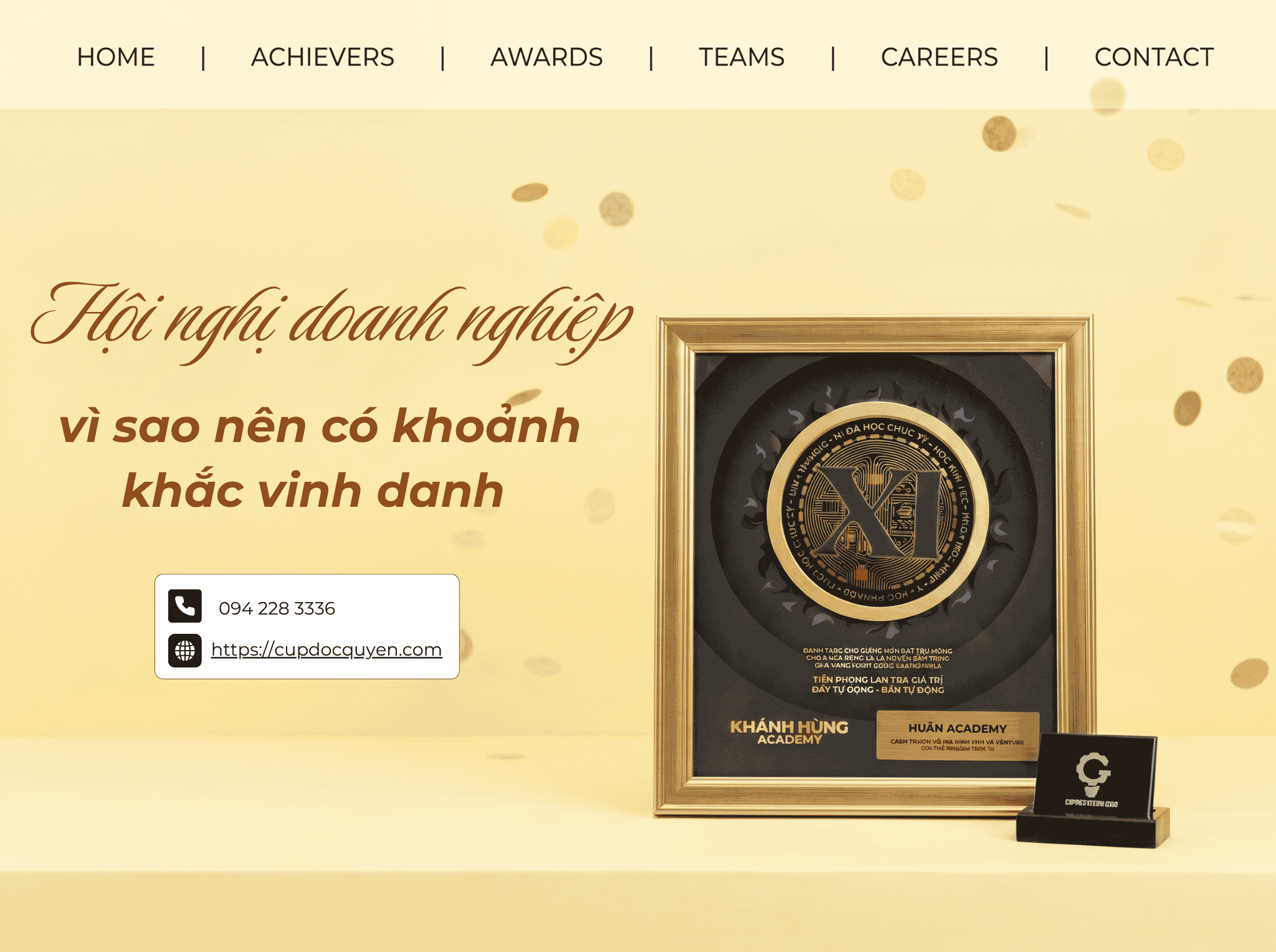 Hội nghị doanh nghiệp: vì sao nên có khoảnh khắc vinh danh?