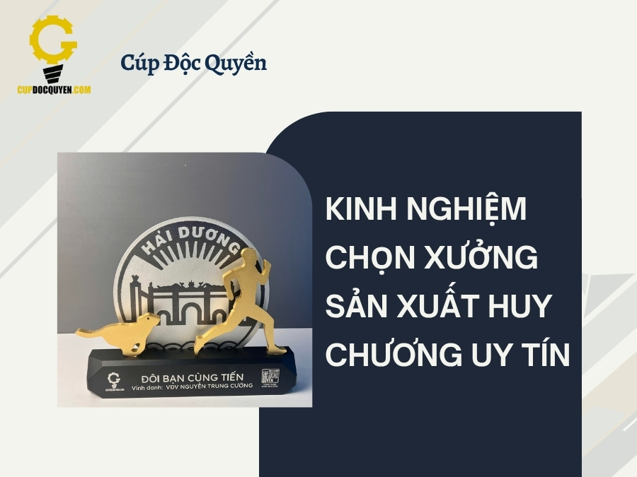 Kinh nghiệm chọn đơn vị làm huy chương giải chạy độc quyền chuyên nghiệp, uy tín nhất