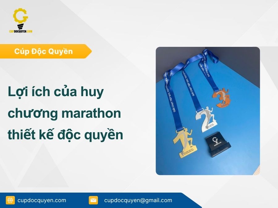 Huy chương marathon độc quyền: Bí quyết để giải chạy của bạn được nhớ đến nhiều năm sau