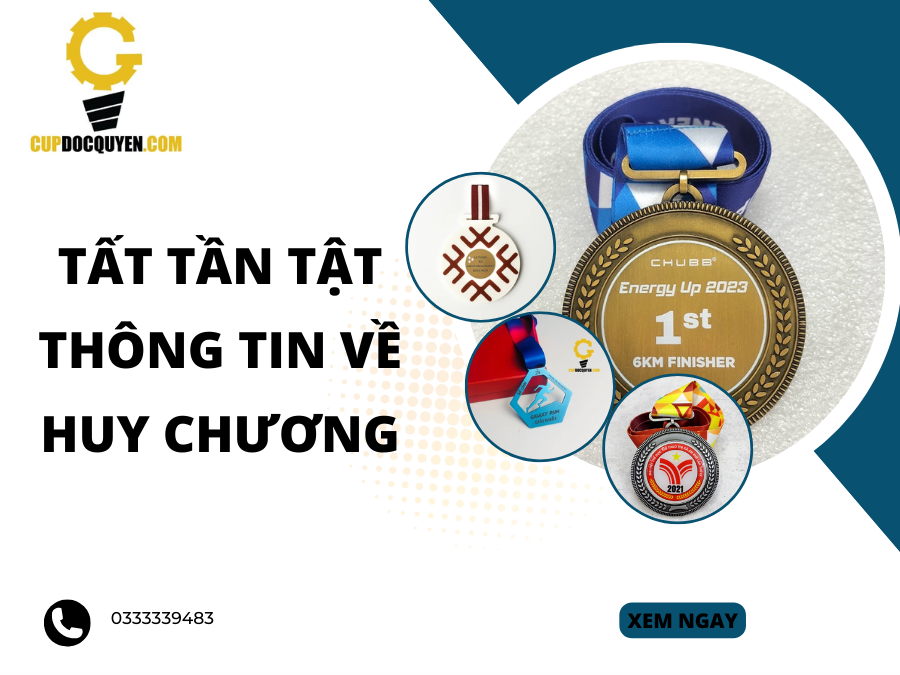 Tất tần tật các thông tin cơ bản về huy chương hiện nay