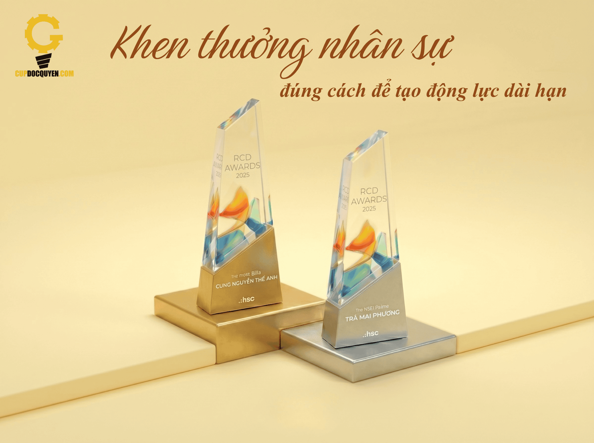 Khen thưởng nhân sự đúng cách để tạo động lực dài hạn