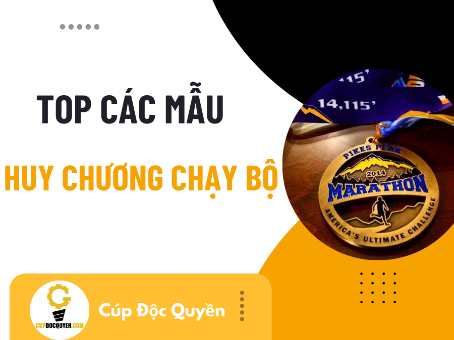 Top các mẫu huy chương chạy bộ đẹp và được nhiều người yêu thích hiện nay