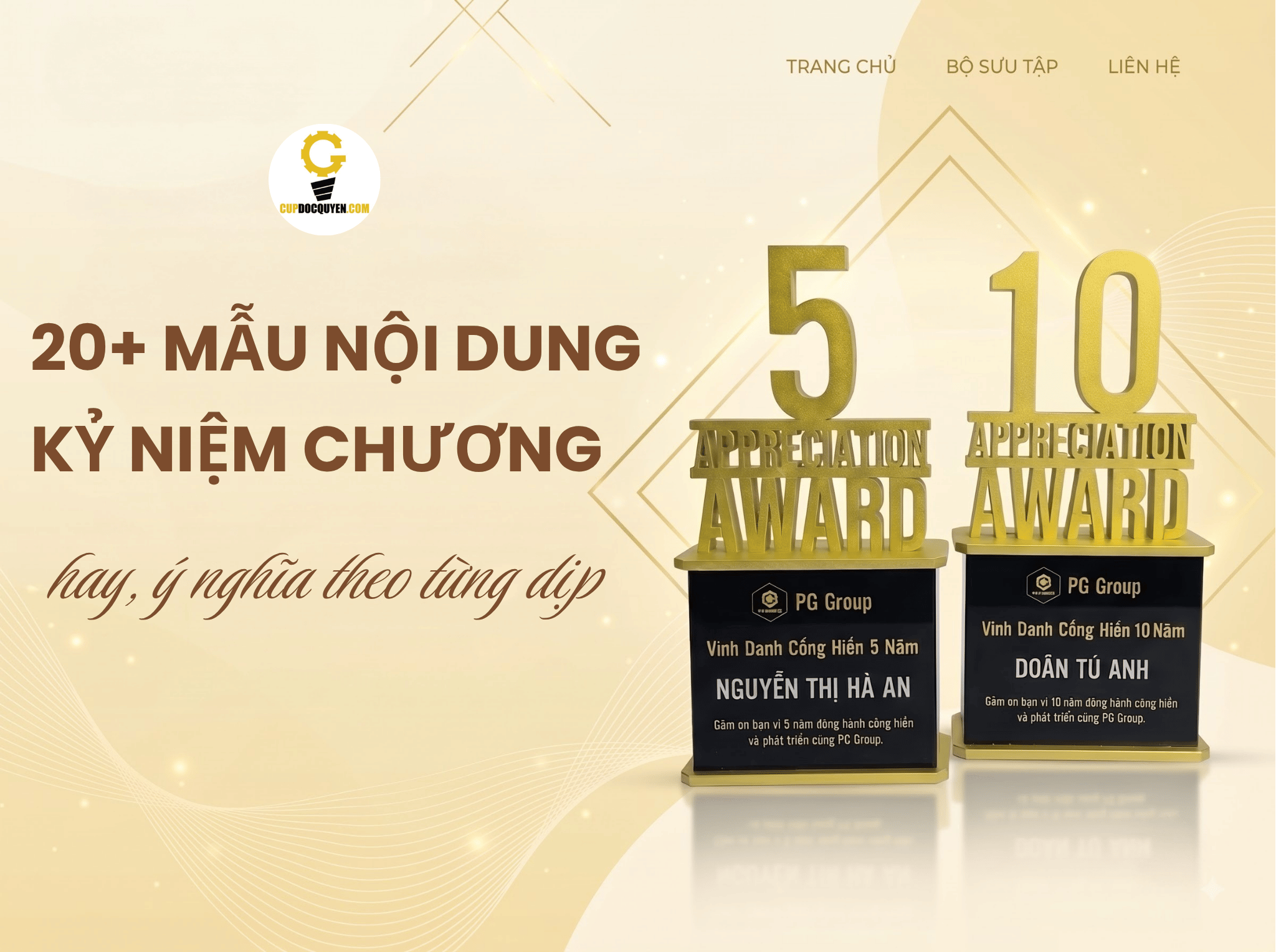 20+ mẫu nội dung kỷ niệm chương hay, ý nghĩa theo từng dịp