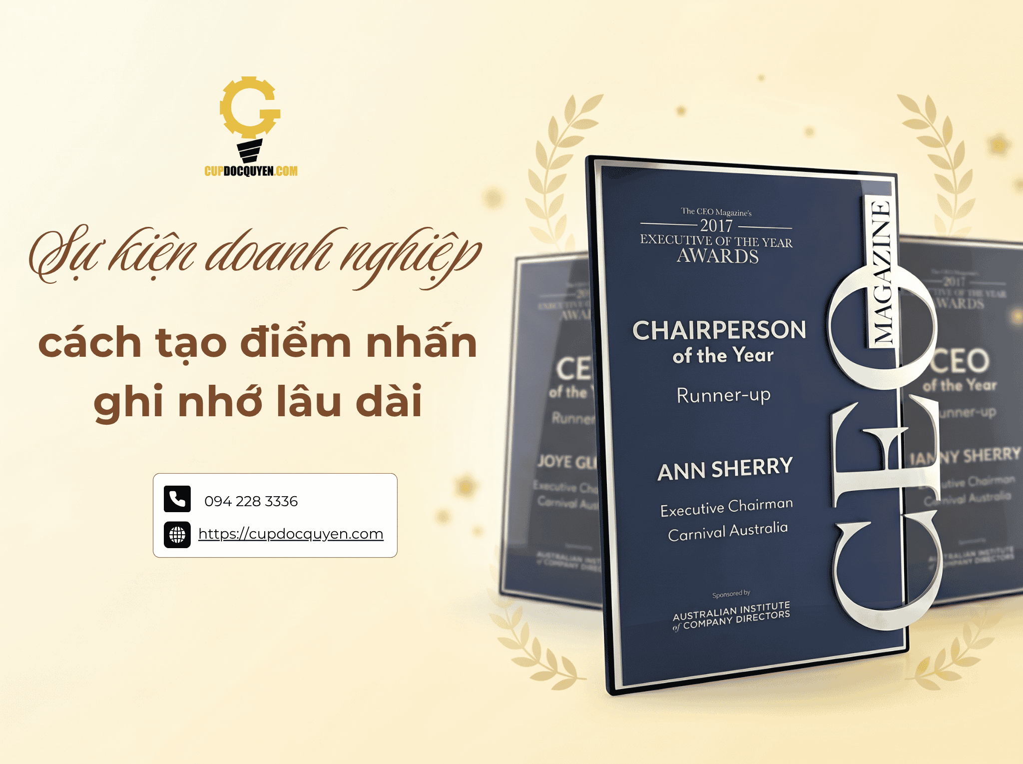 Sự kiện doanh nghiệp: cách tạo điểm nhấn ghi nhớ lâu dài