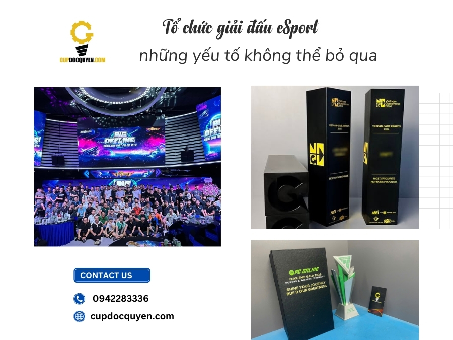 Tổ chức giải đấu eSport: những yếu tố không thể bỏ qua