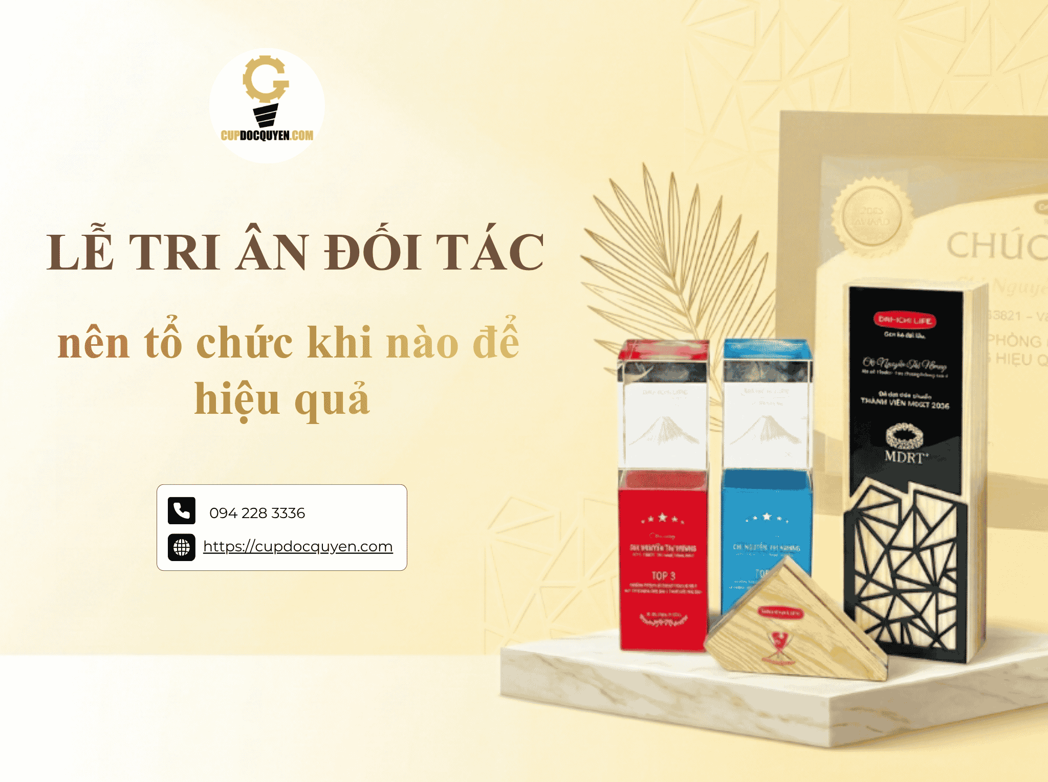 Lễ tri ân đối tác nên tổ chức khi nào để hiệu quả