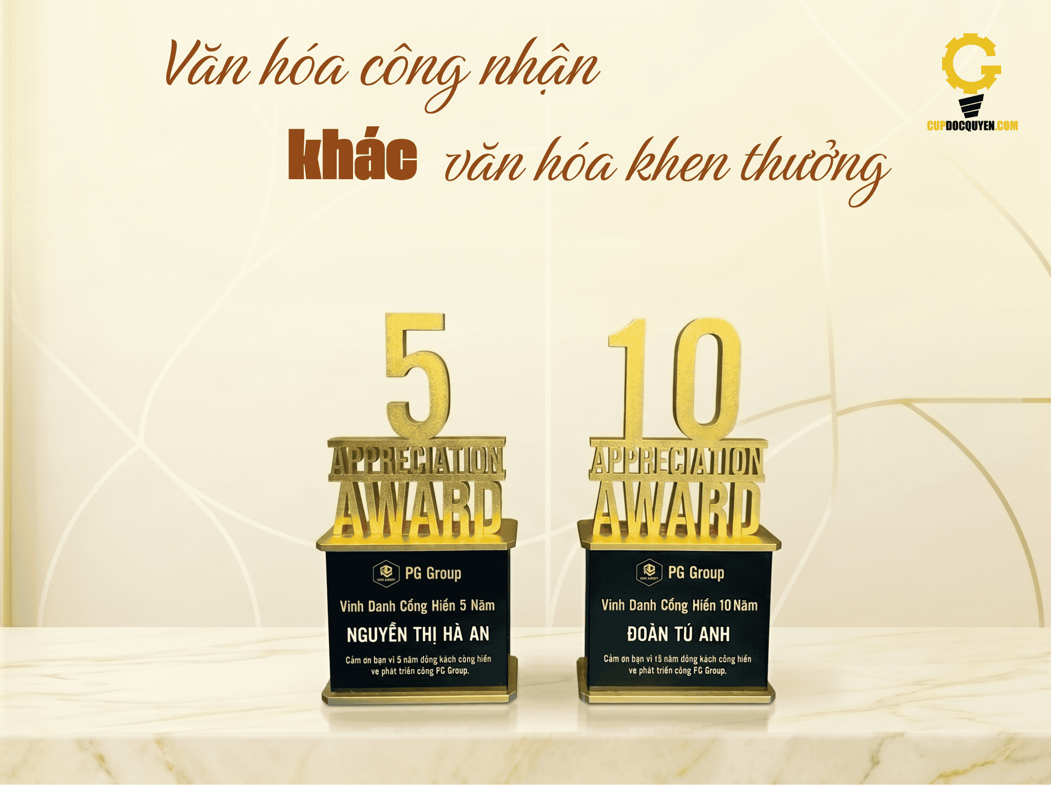 Văn hóa công nhận khác gì văn hóa khen thưởng
