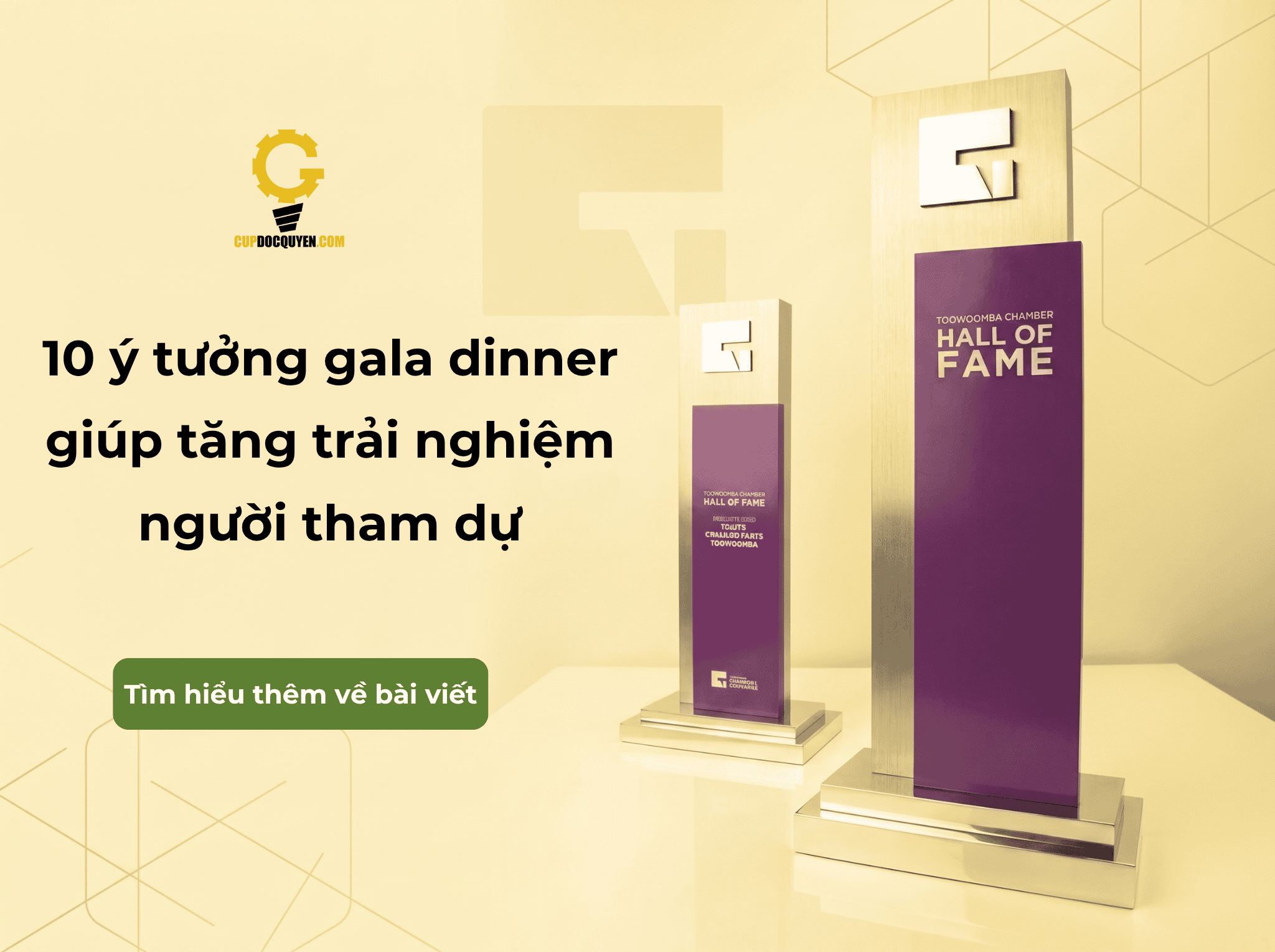 10 ý tưởng gala dinner giúp tăng trải nghiệm người tham dự