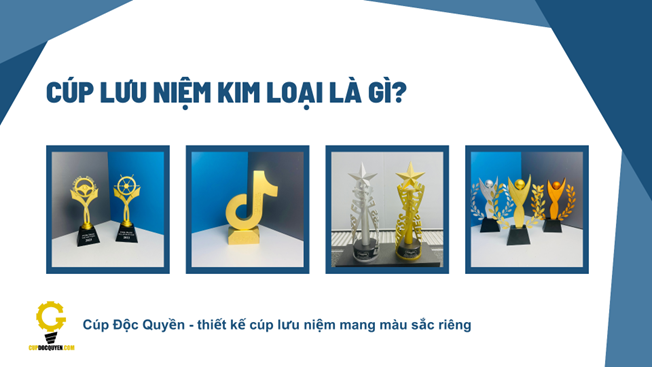 cúp lưu niệm kim loại 1