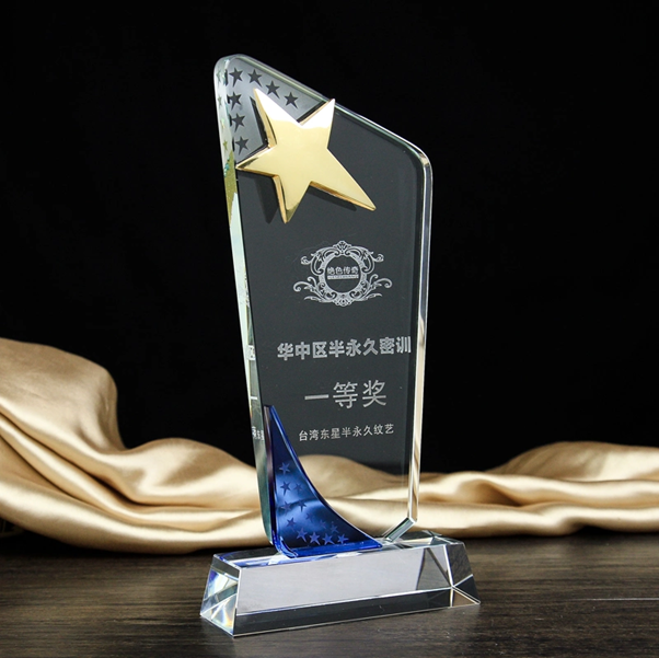 Cúp lưu niệm pha lê 2