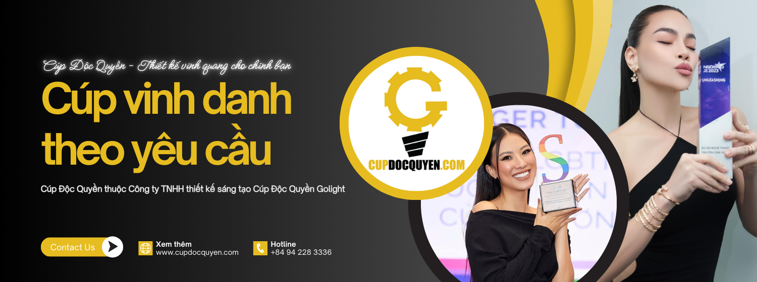 Cúp vinh danh nổi bật