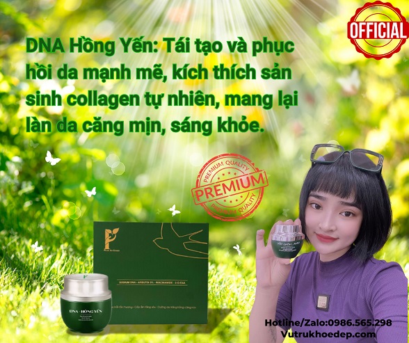 Kem dưỡng da DNA Hồng Yến Huyết Yến Phan An Green chính hãng