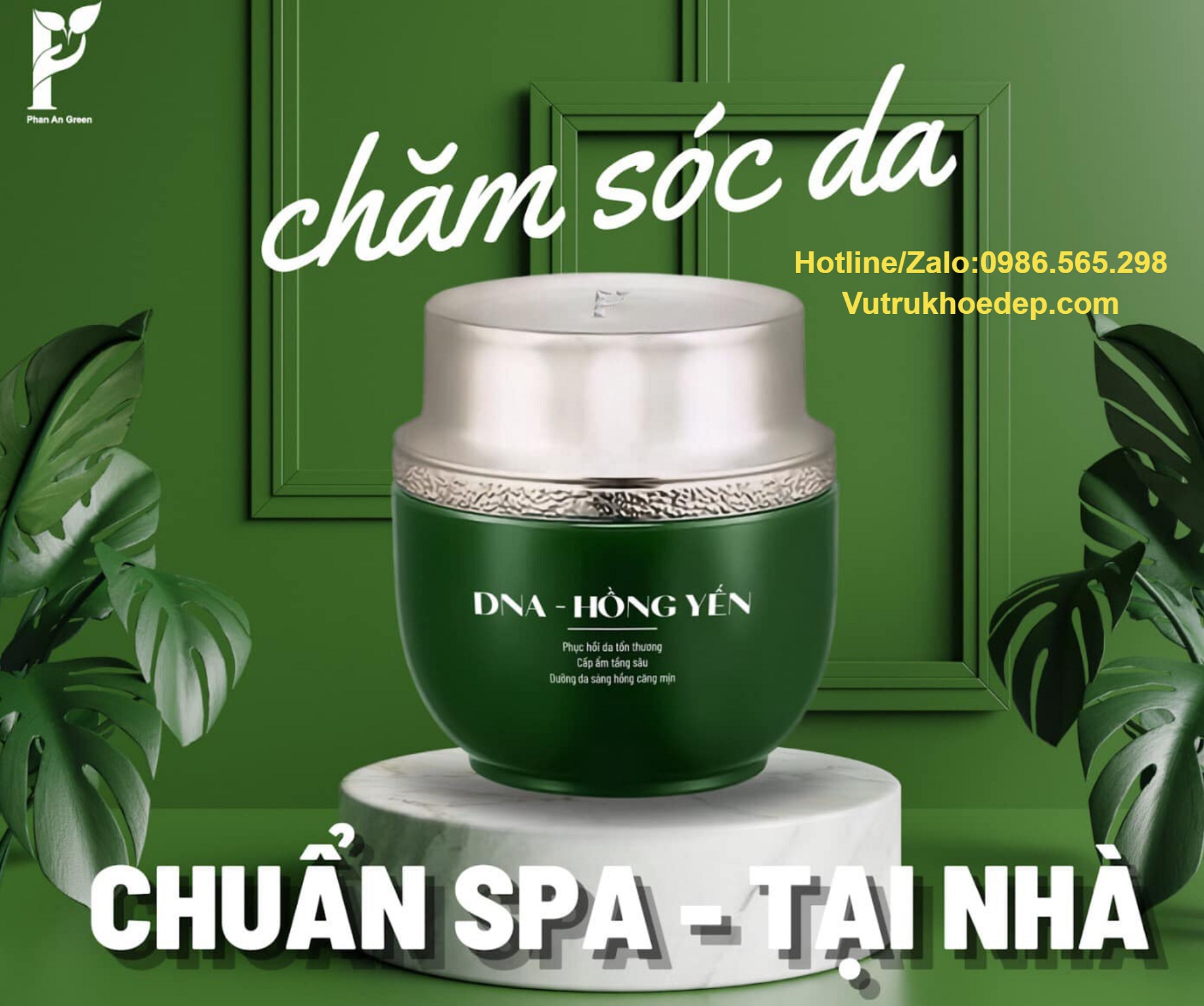 Khám Phá Vẻ Đẹp Tự Nhiên Với Kem DNA Hồng Yến Phan An Green Chính Hãng