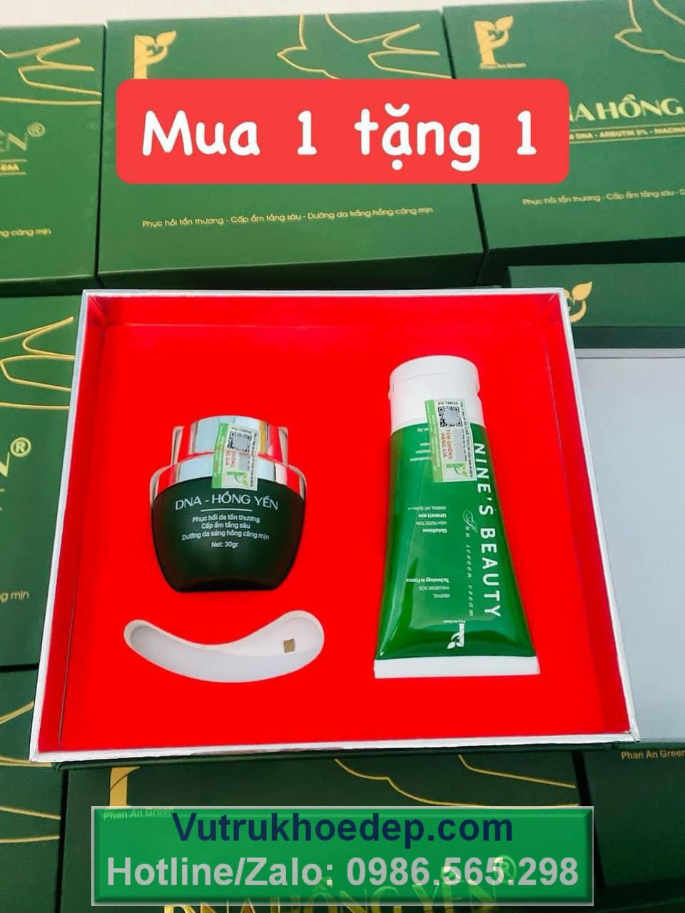 Đánh thức vẻ đẹp rạng ngời của bạn với kem DNA Hồng Yến chính hãng Phan An Green – Vũ Trụ Khỏe Đẹp