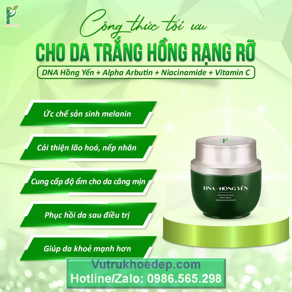 KEM DNA HỒNG YẾN – MÓN QUÀ YÊU THƯƠNG CHO LÀN DA HOÀN HẢO