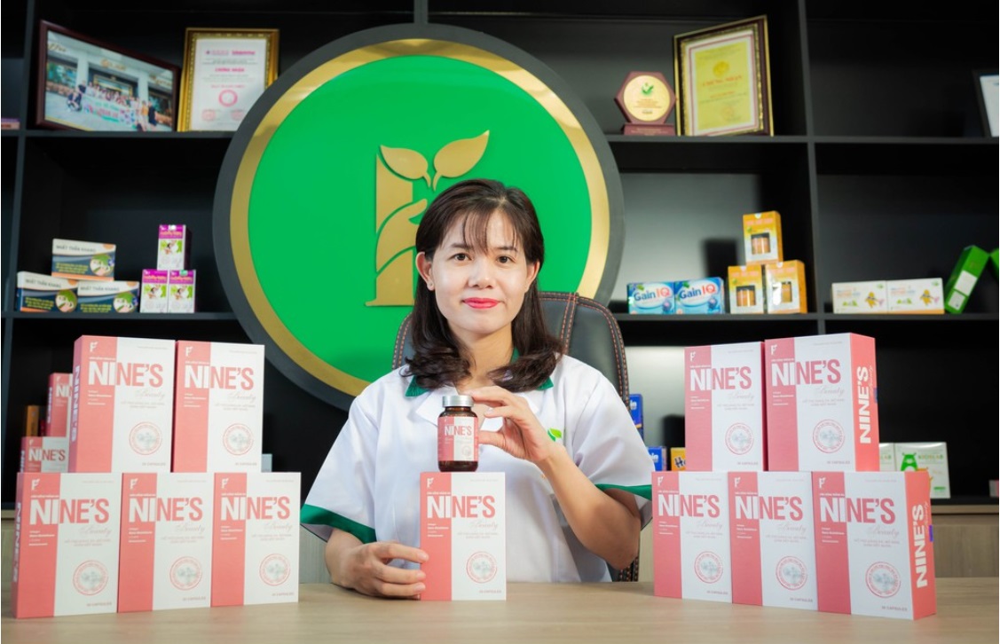 Sản phẩm Viên uống trắng da Nano Glutathione Nine’s Beauty chăm sóc nhan sắc phụ nữ Việt