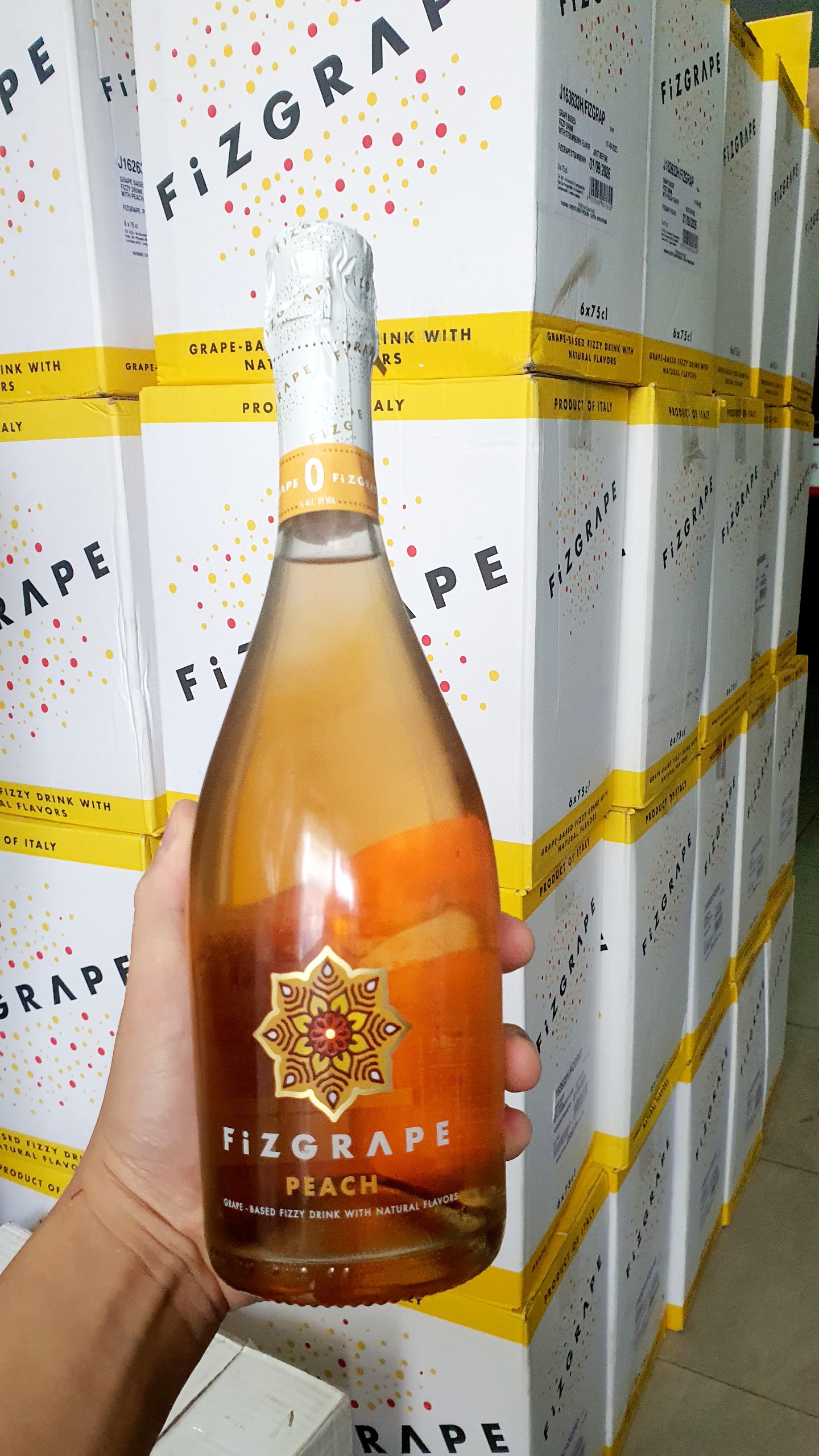 Rượu vang không cồn Fizgrape