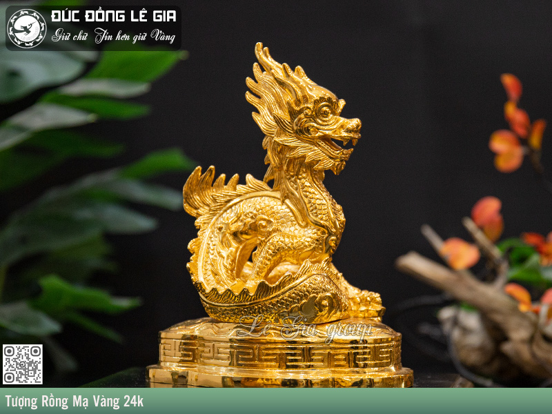Tượng Rồng Thời Nguyễn Mạ Vàng 24k | Lê Gia Group - Giữ Chữ Tín Hơn Giữ ...
