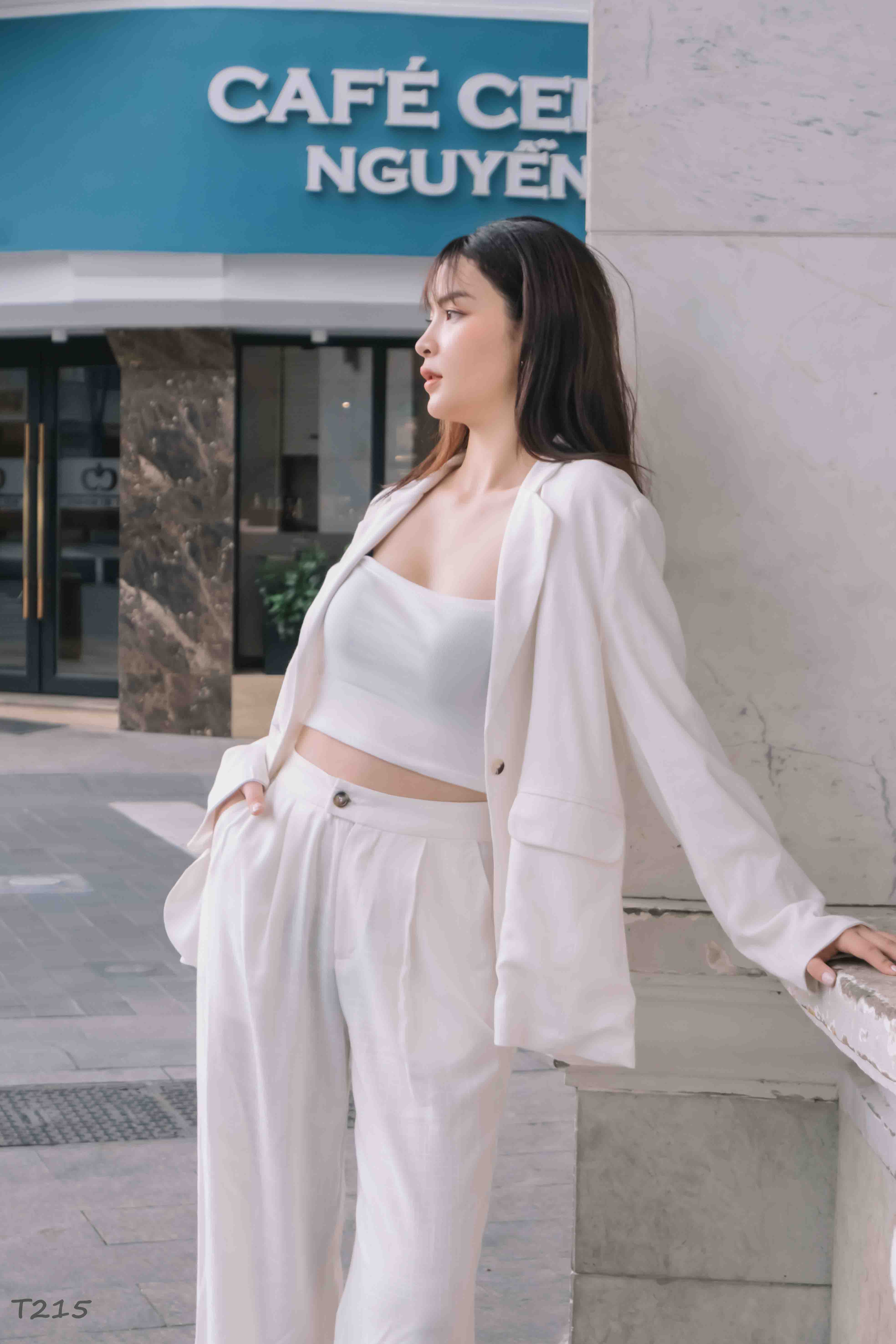Set Bộ Veston Nữ Thiết Kế Cao Cấp T215 (Có Size Lớn)