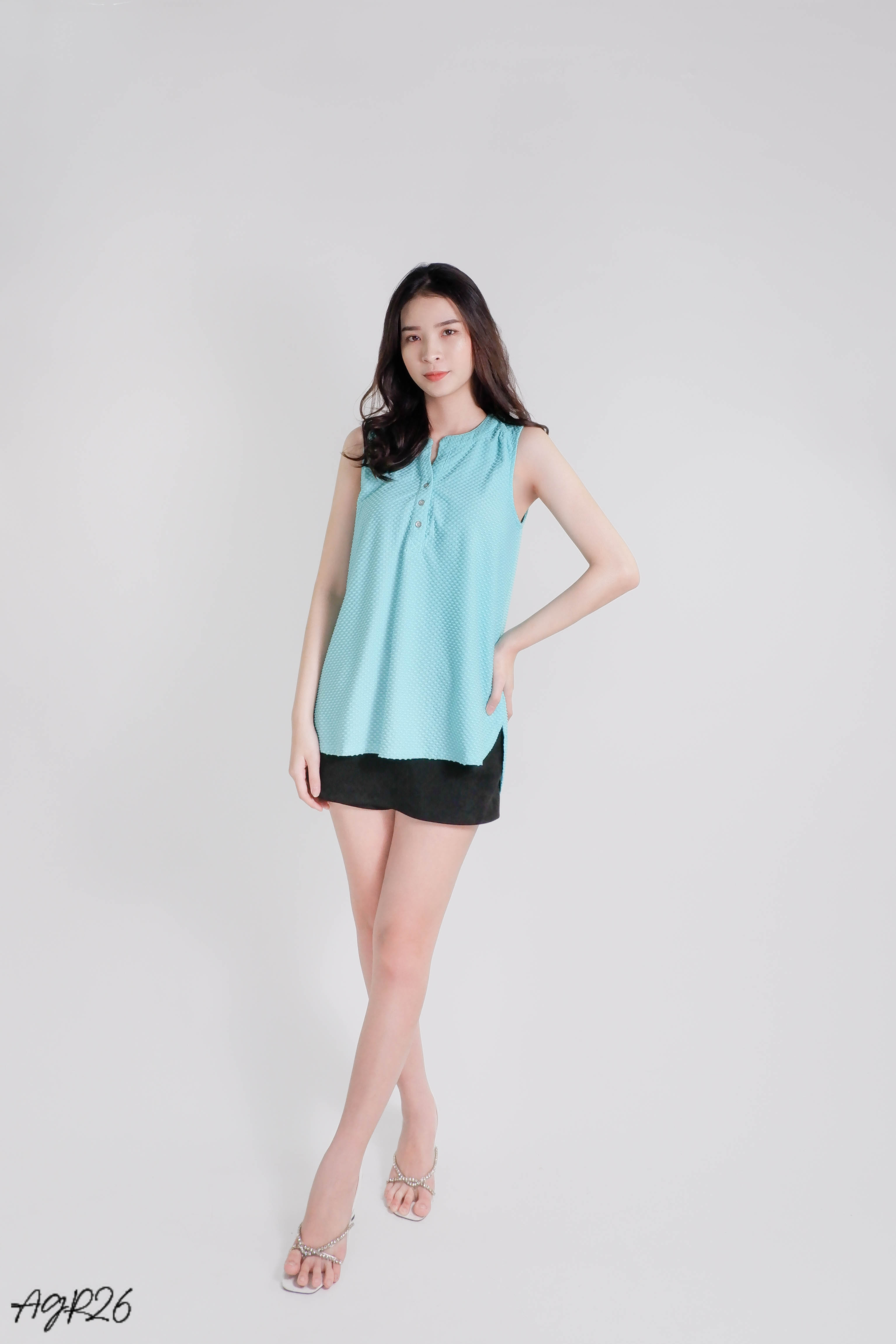 Áo Thun Nữ Sát Nách XK Chính Hãng AGR26