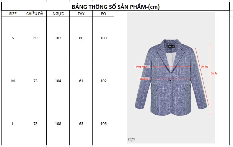 Set Bộ Veston Nữ Thiết Kế Cao Cấp T215 (Có Size Lớn)