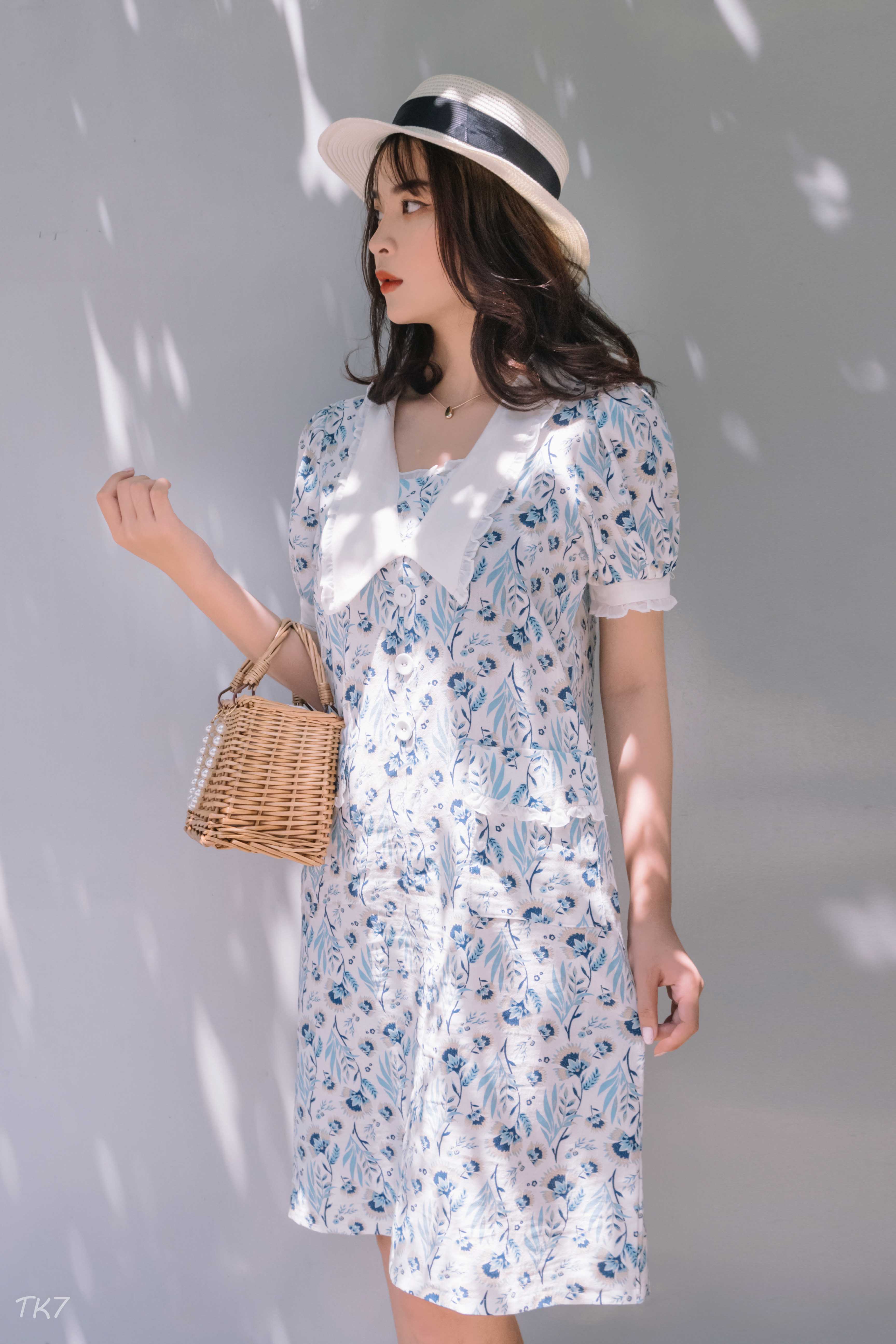 Đầm Công Sở Cổ Cánh Sen – Lazaxy Fashion