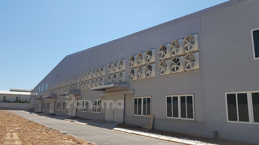 Ứng dụng của Quạt thông gió công nghiệp Composite C-1460
