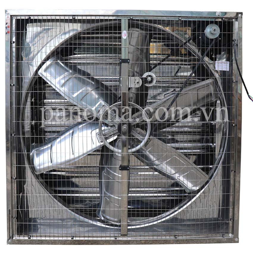 Hình ảnh thực tế của quạt công nghiệp 100% inox