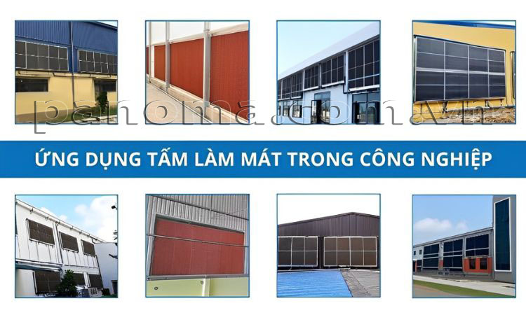 Ứng dụng tấm làm mát TTC trong công nghiệp