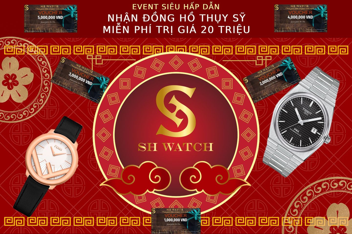 Chương trình event tặng