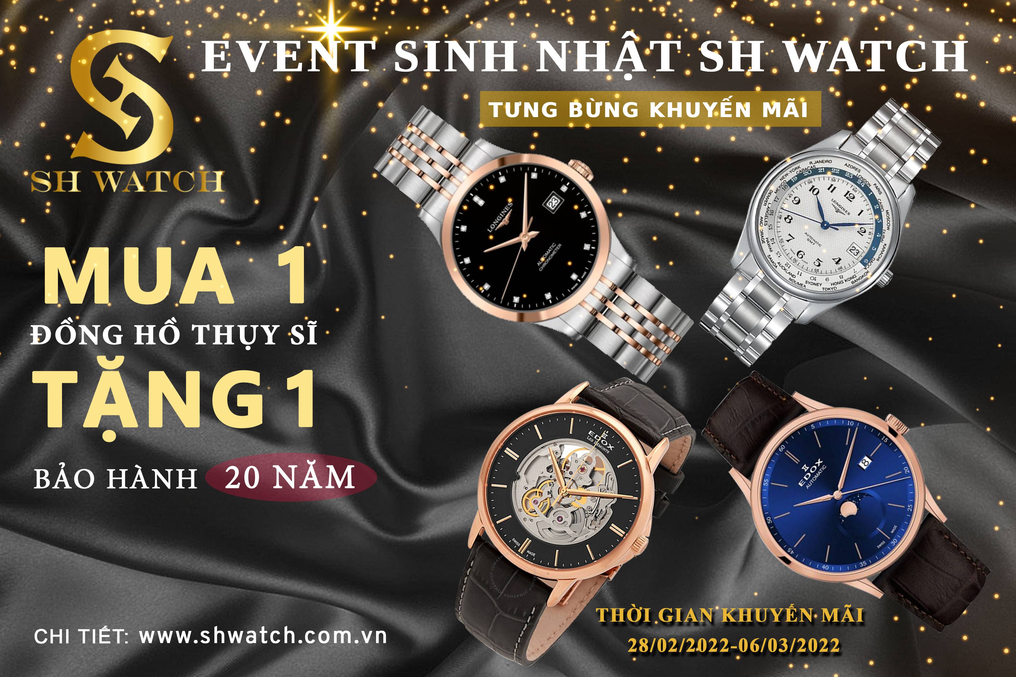 Chương trình event mừng sinh nhật SH WATCH