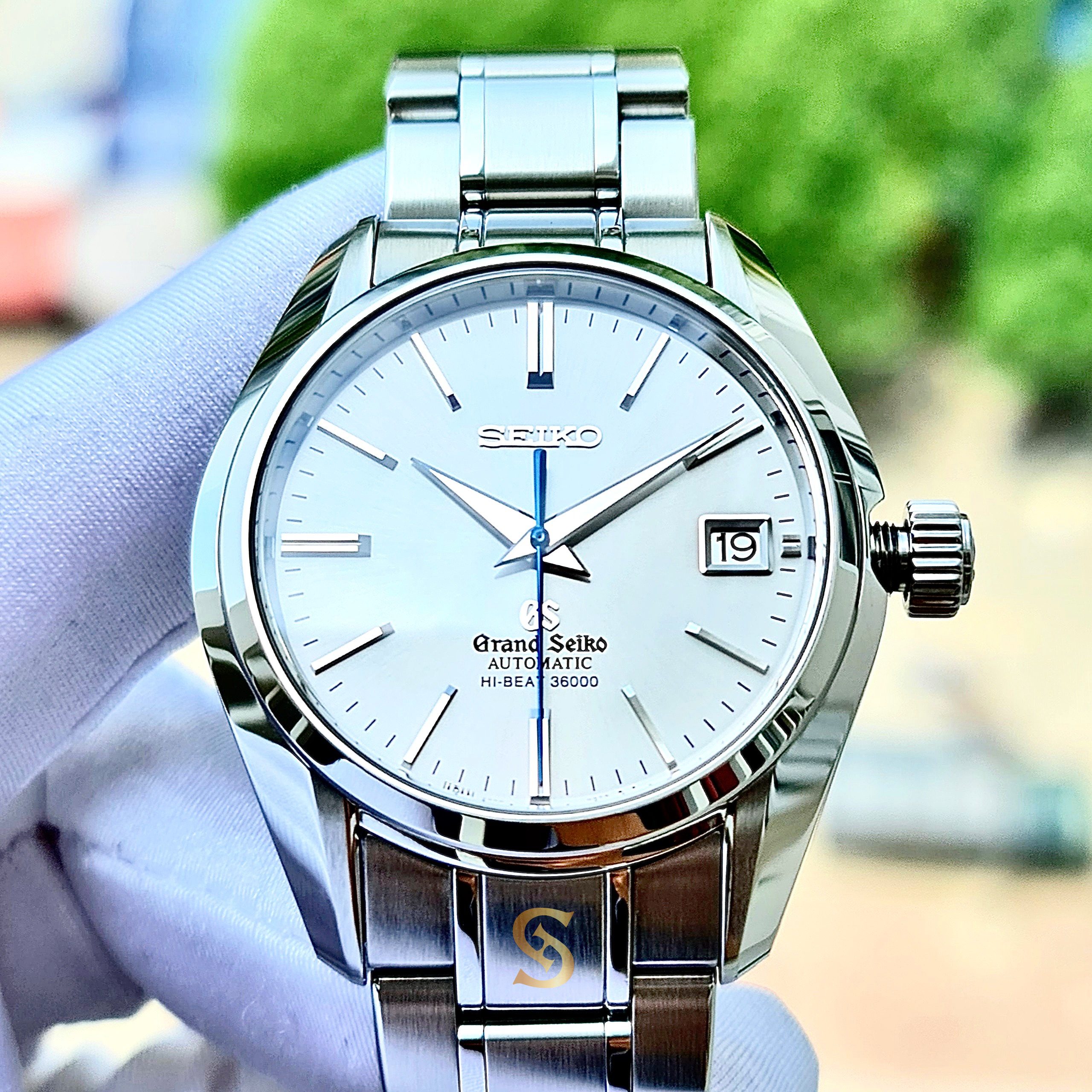 Đồng hồ Nam Grand Seiko Hi Beat Automatic Date SBGH001