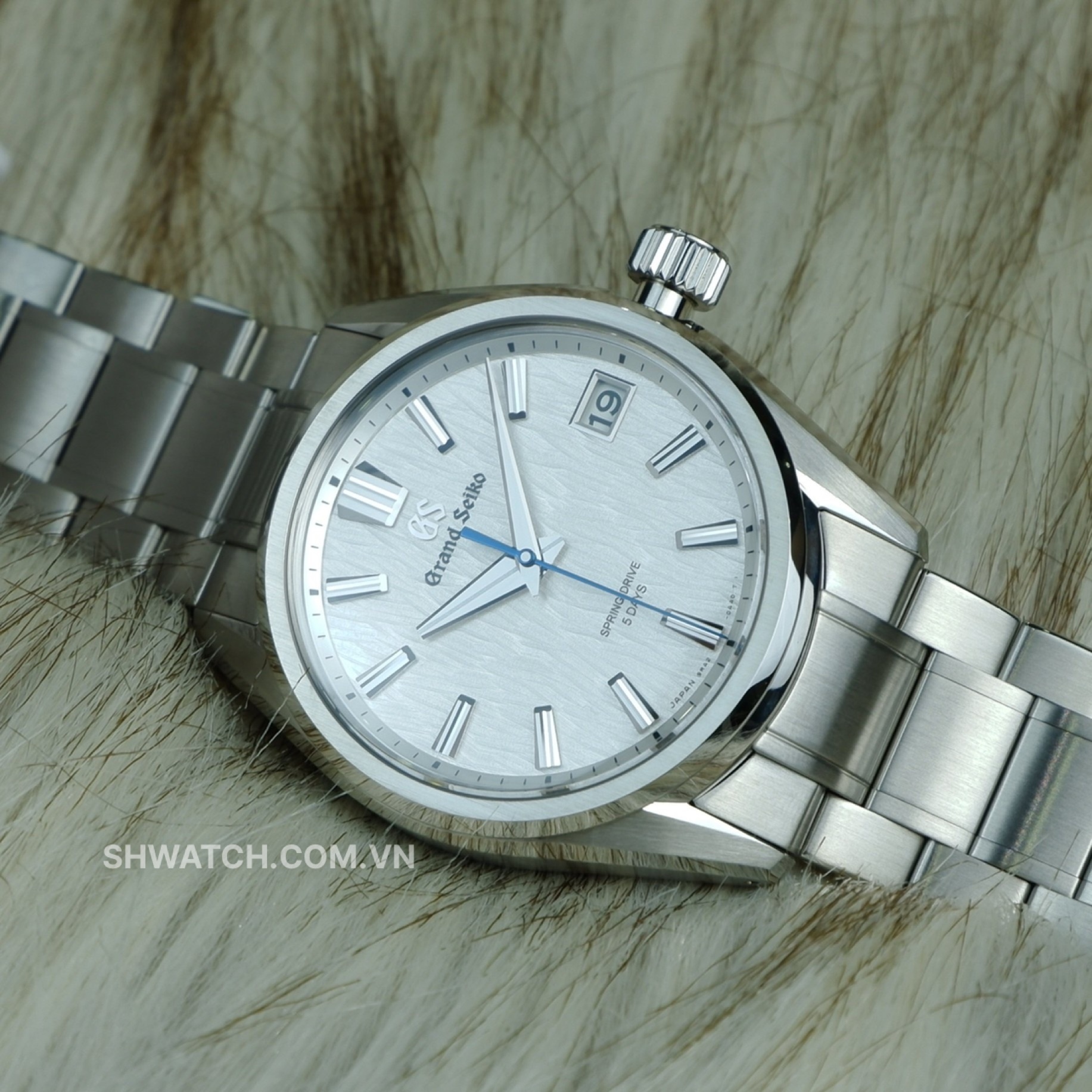 Đồng hồ Nam Grand Seiko white birch spring drive 5 days SLGA009