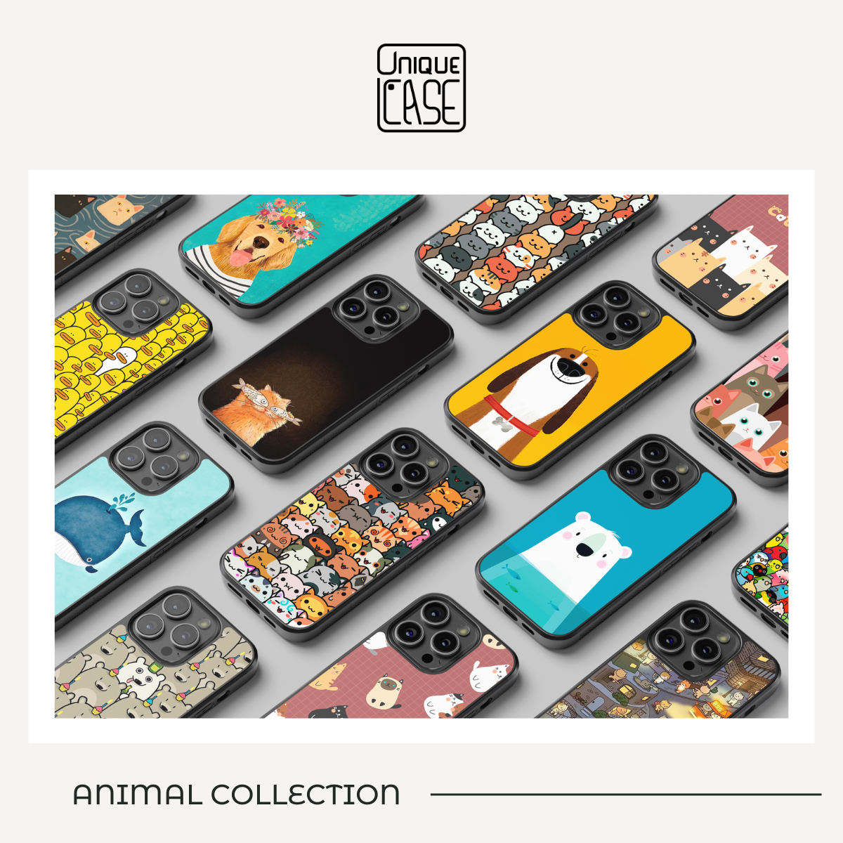 Ốp lưng điện thoại iPhone Unique Case ANI078